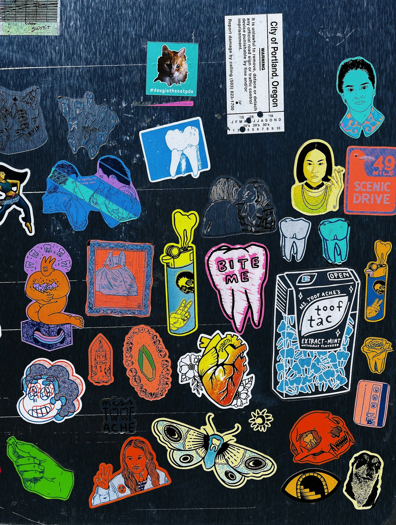 Stickers & autocollants